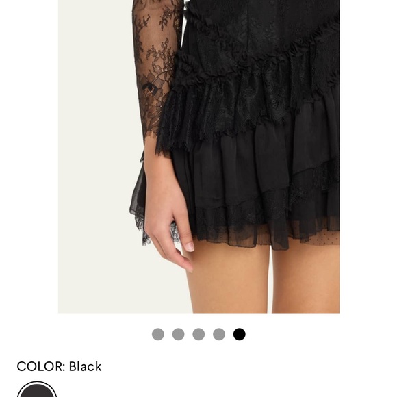 LOVESHACKFANCY
Amberleigh Lace Mini Dress - Picture 3 of 4